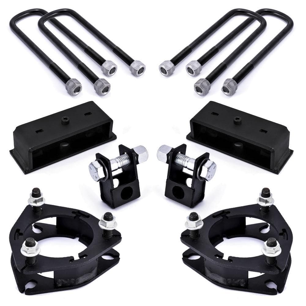 Kit lift calço suspensao dianteiro traseiro 5cm hilux 2007