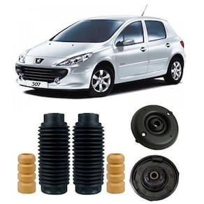 Par kit coxim batente dianteiro peugeot 307 2005 2006 2007