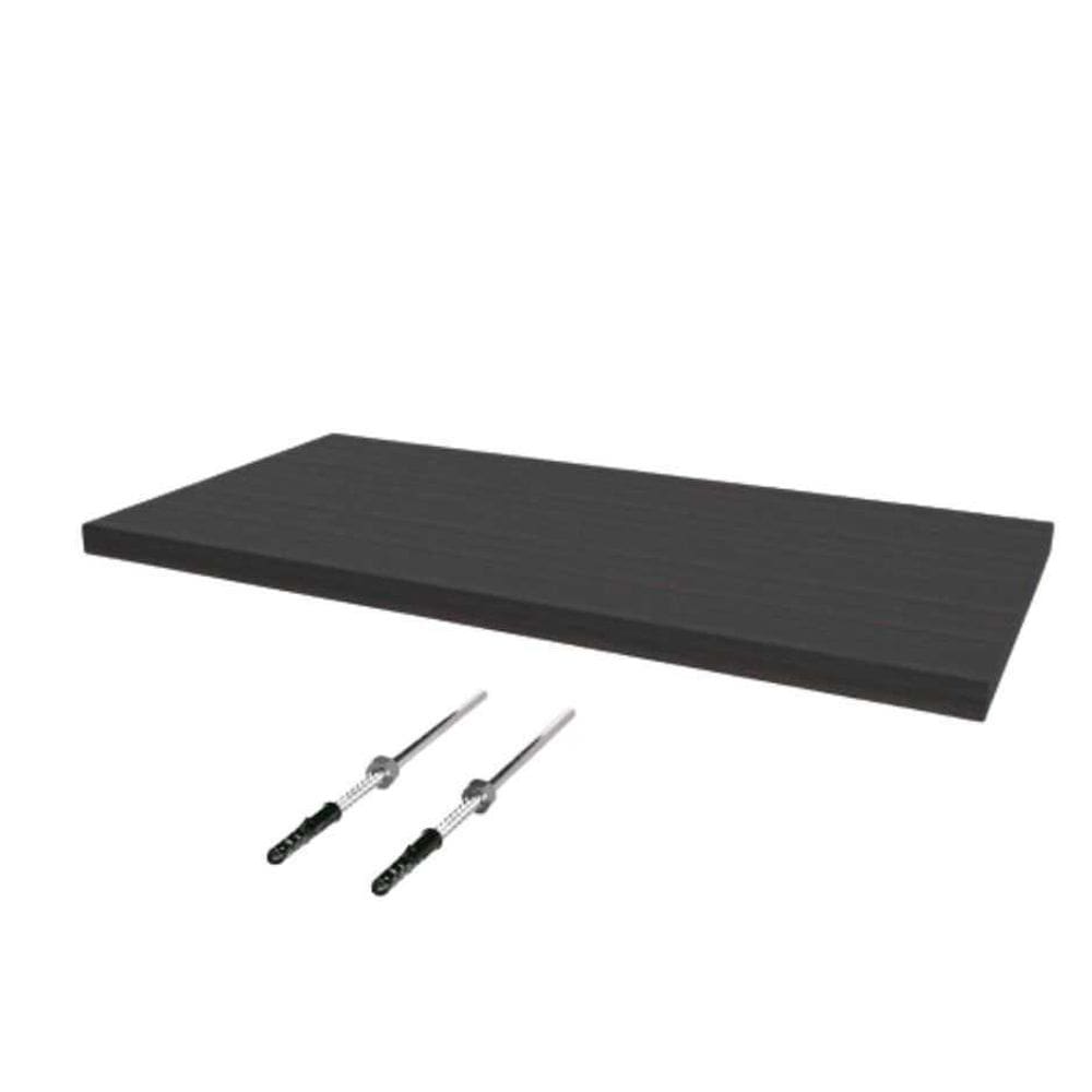 Prateleira Firenze Sup. Invisivel 40X20Cm Nerello - Dicarlo