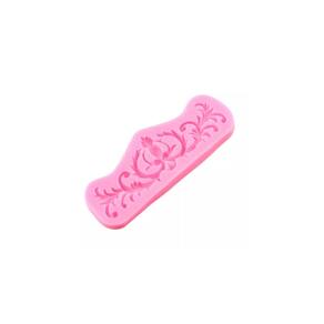 Molde de silicone para decoração de pastelaria arabesca flexível
