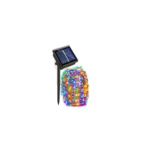 Luzes Solar Fairy Garland 200 LED 20m multicoloridas