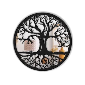 Mandala árvore da vida mdf espelhado vários modelos lindas