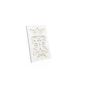 Molde de silicone para decoração de pastelaria arabesca flexível