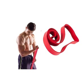 Banda de resistência Red Power Elastic 16 kg Crossfit Calistenics