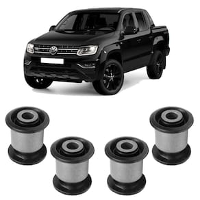 Kit 4 bucha bandeja dianteira superior vw amarok 2013-2015