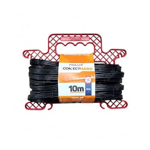 Extensão 10m 20a Tripolar Reforçada Connect Hard