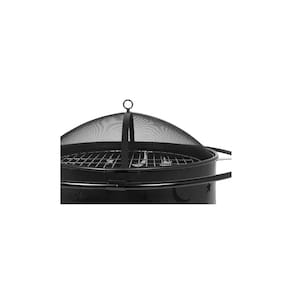 Brazier Grill a carvão ou lenha Centauro Steel Black