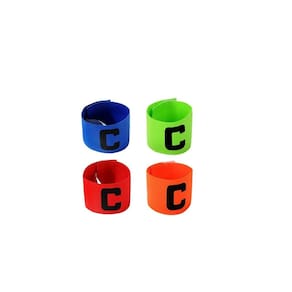 Braçadeira de capitão para futebol, basquete e voleibol - azul