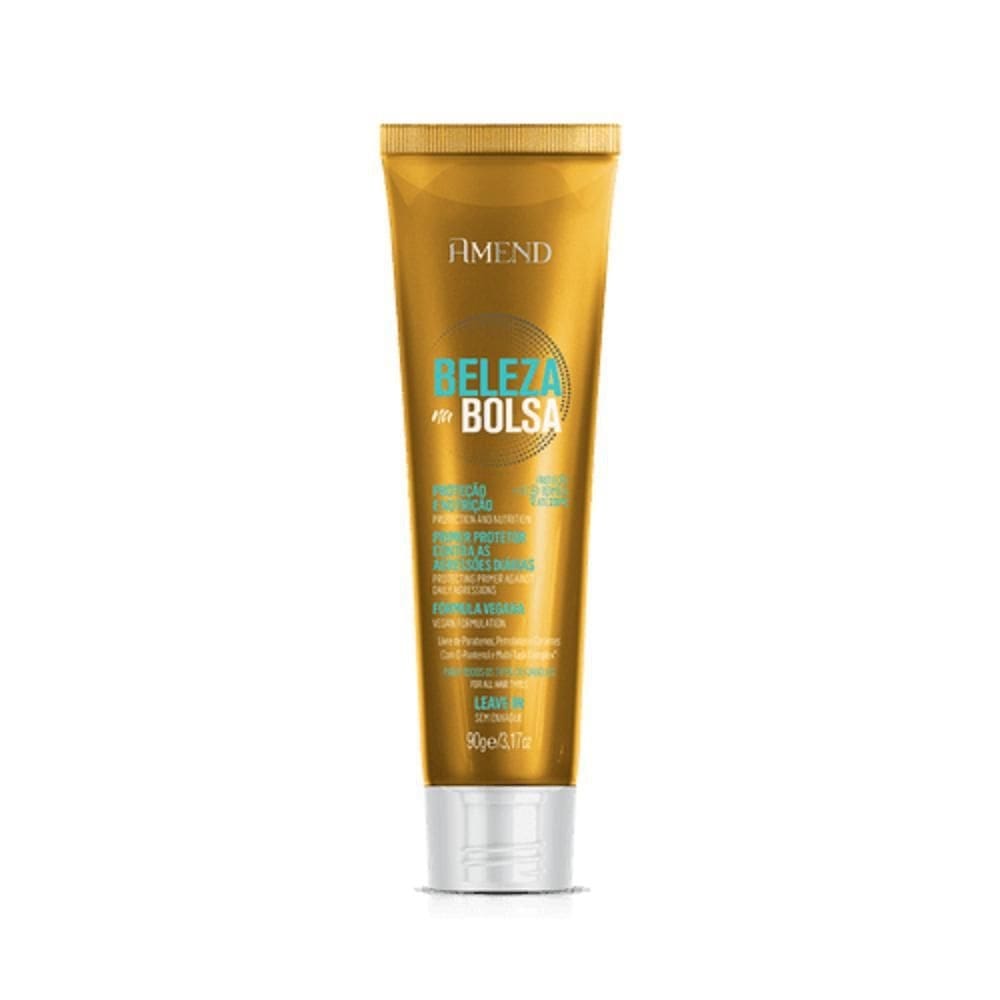 Amend beleza na bolsa leave-in proteção e nutrição 90g