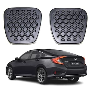 Kit capa pedal embreagem e freio honda civic - todos