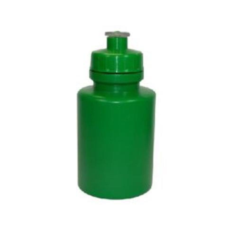 Kit 15 mini garrafas squeeze 300ml plástico verde