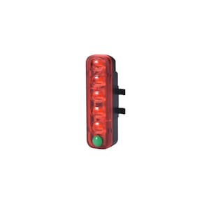 Luz traseira de bicicleta LED USB recarregável à prova d`água