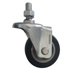Rodizio fixo para carrinhos e móveis roda pvc flae 210 bp mf