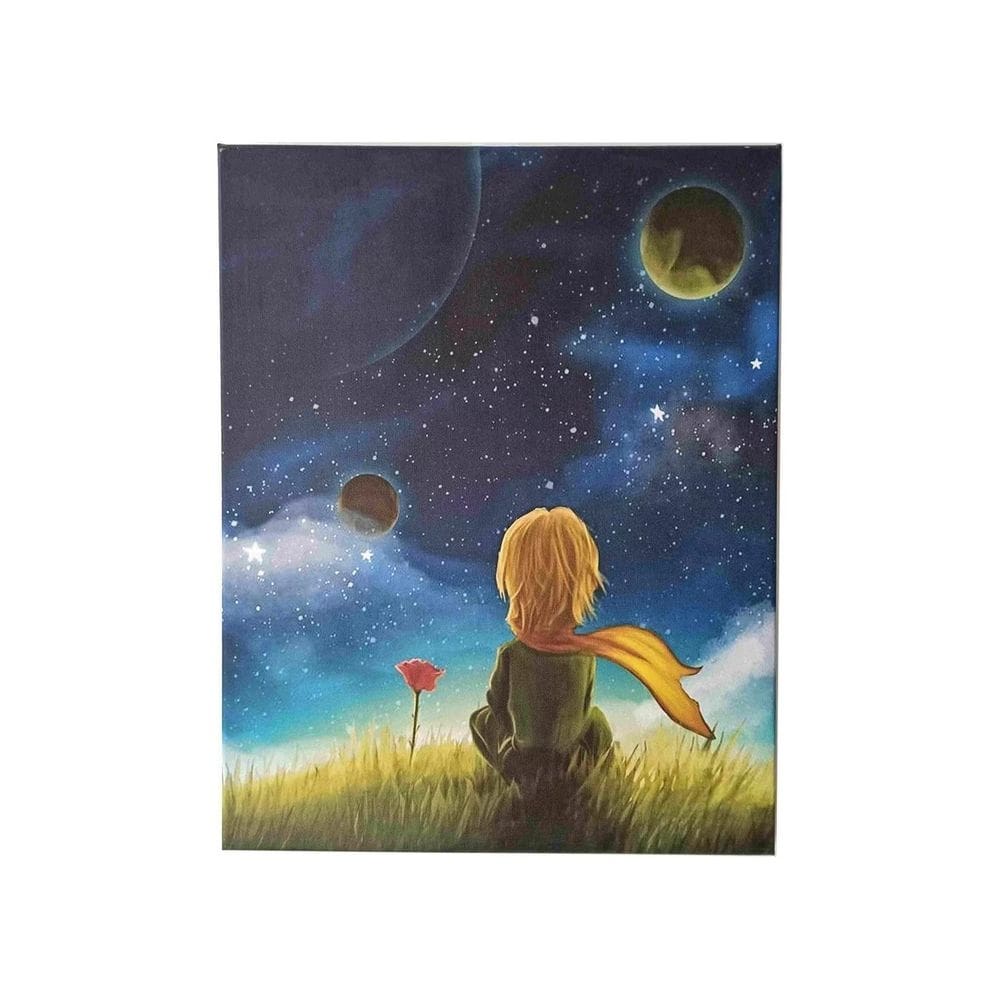 Kit de pintura de diamantes Chile Little Prince 30x40cm com ferramentas