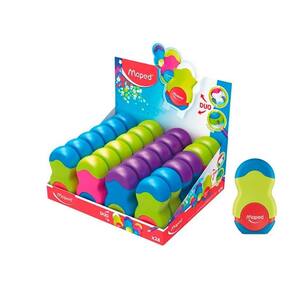 Apontador com borracha loopy multicolorido 24 un maped 49121