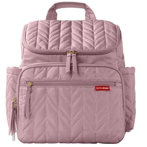 Mochila/bolsa maternidade forma rosa - skip hop