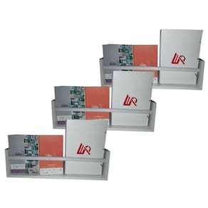 Kit 3 prateleiras organizadoras solução problemas espaço