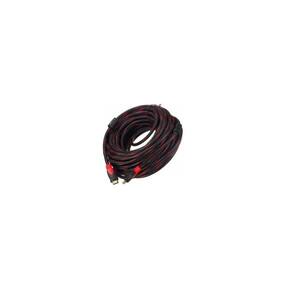 Cabo HDMI de 20 m Full HD blindado e em malha macho a macho