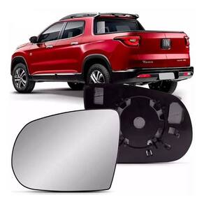 Lente retrovisor c/base toro 2016/2021 esquerdo metagal