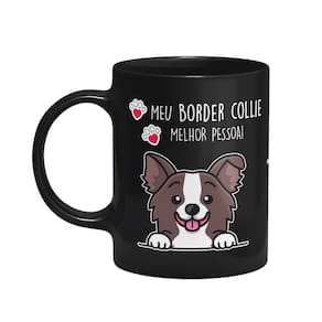 Caneca Dog - Meu Border Collie Puppy, melhor pessoa! M2