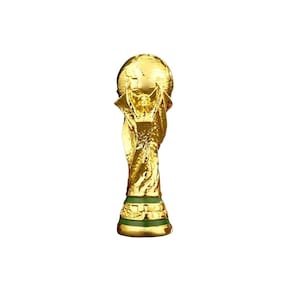 Réplica de troféu de resina de troféu de futebol da Copa do Mundo 13-36 cm