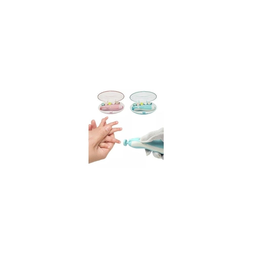 Lixa de unhas elétrica para bebês Cortador de unhas para bebês com luz LED