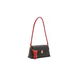 Bolsa feminina chenson monograma ombro café