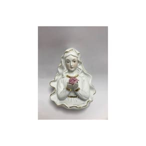 Estatueta de porcelana da Virgem Maria