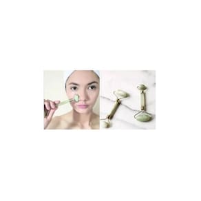 Massageador de rejuvenescimento linfático Jade Stone Roller