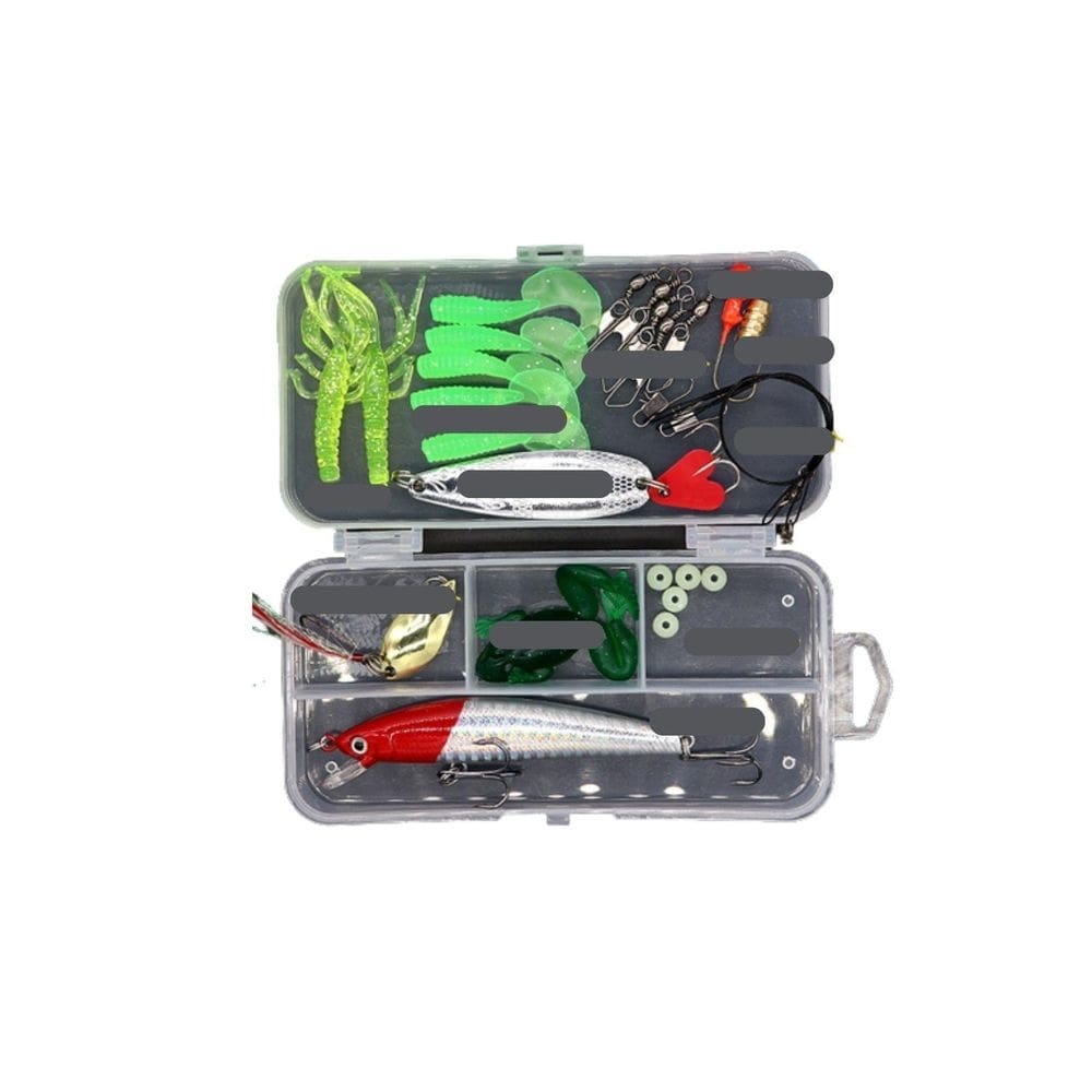 Kit 26 iscas artificiais piaba com estojo color lambari trai