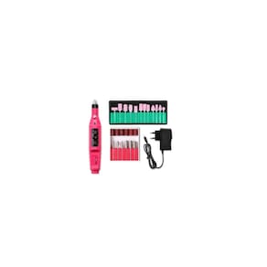 Conjunto de fresas Nail Manicure Lathe 3000 rpm + 12