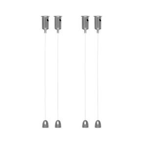 Kit suspensão pix para fixação luminária painel led sobrepor
