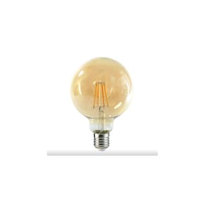 Lâmpada LED vintage retrô redonda 4W E27 2700K 470lm 120V-240V
