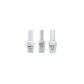 Kit de unhas Cherimoya 3 seleções com primer, camada base e top C
