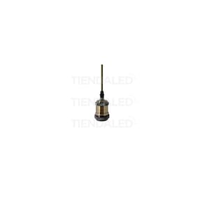Luminária pendente Vintage Socket, cor verde