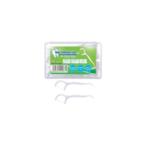 Limpeza interdental Dental Floss Flosser Stick 100 unidades