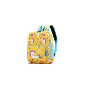 Mochila Unicorn Preschool Impermeável de Nylon 30x25x11cm
