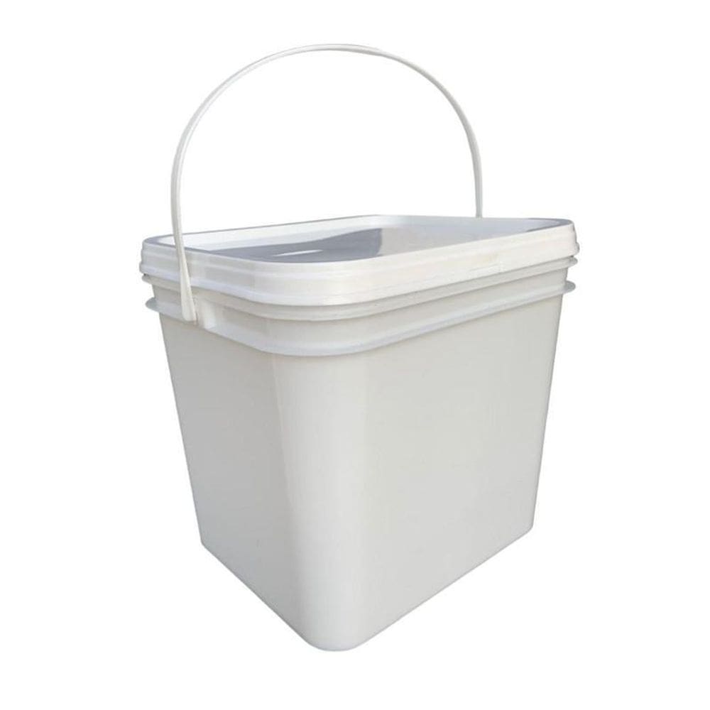 Balde com tampa para molhos retangular 3l