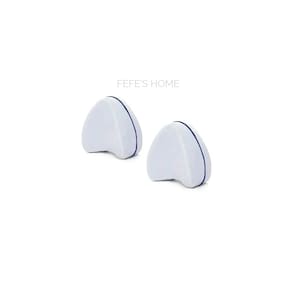 Almofada de perna, pacote de espuma viscoelástica com 2 almofadas de joelho, material de látex