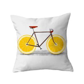 Capa de almofada Nordica White Bicycle 61 - 45x45cm