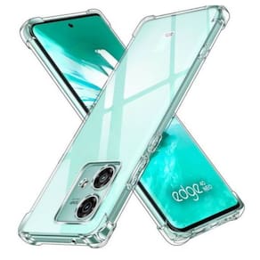 Capa de telefone reforçada transparente para Motorola Edge 40 Neo