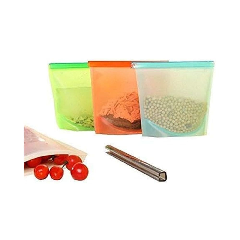 Bolsa de silicone reutilizável 1000mL