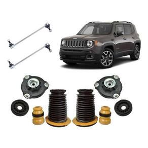 Coxim batente suspensão dianteira renegade 2017 18 - 2 kit