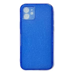 Capa flexível para 12, azul, flúor, TPU, transparente