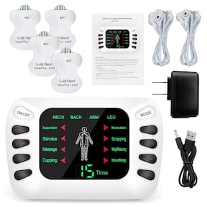Máquina de massagem eletroestimuladora Massageador eletrofísico