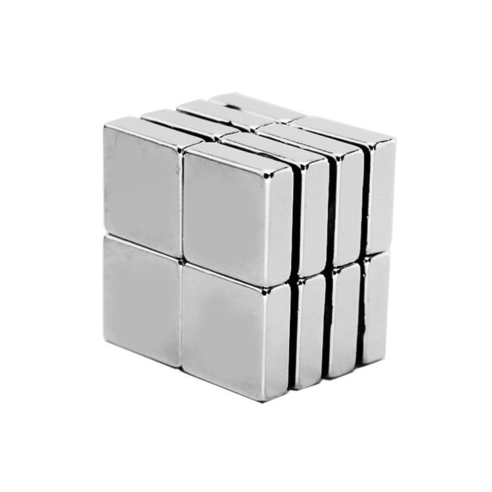 50pcs. Imã De Neodímio Pastilha Quadrado 15x15x5mm - N35