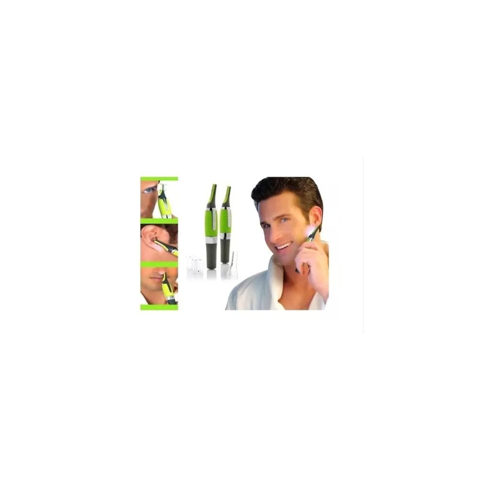 Aparador de pelos faciais Microtouch Nose Ears com luz LED