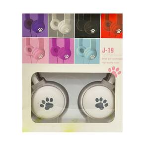 Fones de ouvido Cat Ear Music J19 para crianças com adaptação de ruído