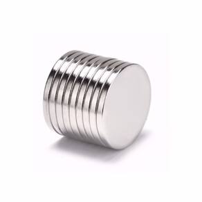 100pcs. Imã De Neodimio Disco 20x2 - 20mmx2mm - N35