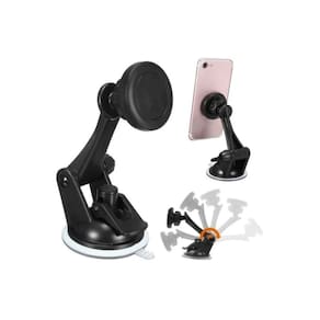 Suporte para telefone de carro IRM Magnetic 360° ajustável preto